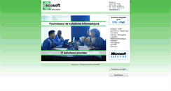 Desktop Screenshot of ecosoft.fr