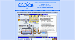 Desktop Screenshot of ecosoft.cz