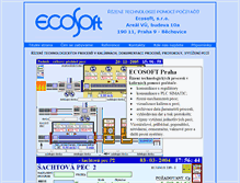 Tablet Screenshot of ecosoft.cz